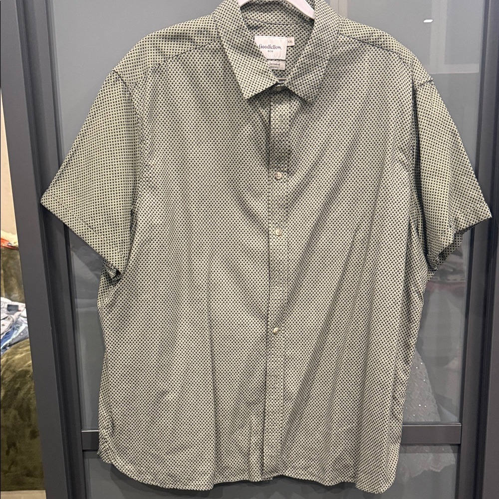 Goodfellow & Co Black and White Checkered Shirt